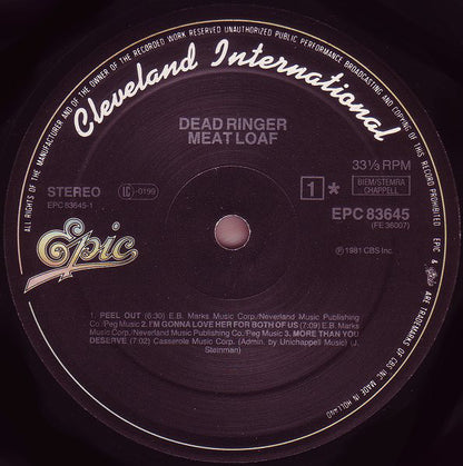Meat Loaf - Dead Ringer