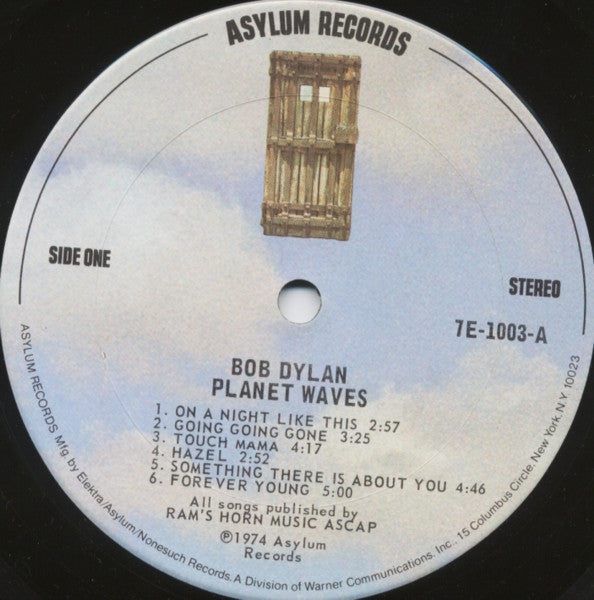 Dylan, Bob - Planet Waves