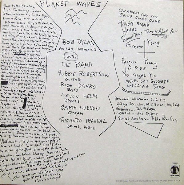 Dylan, Bob - Planet Waves