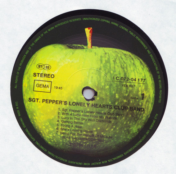 Beatles - Sgt. Pepper's Lonely Hearts Club Band - RecordPusher  