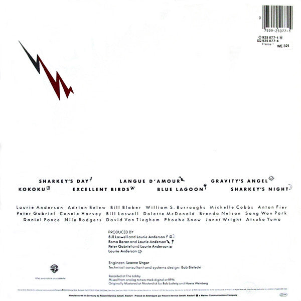 Anderson, Laurie - Mister Heartbreak