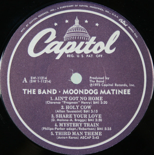 Band - Moondog Matinee