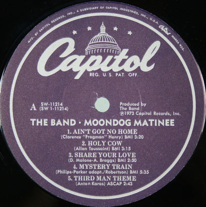 Band - Moondog Matinee