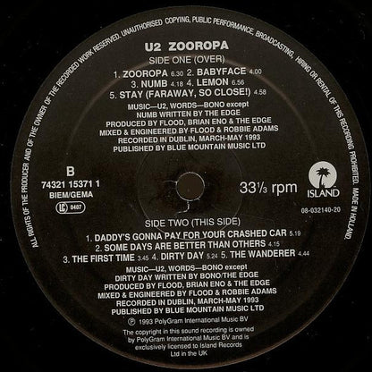 U2 - Zooropa