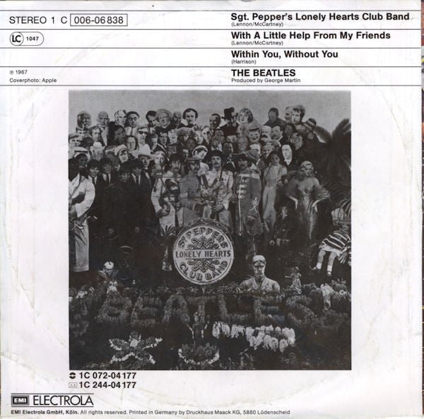 Beatles ‎– Sgt. Pepper's Lonely Hearts Club Band