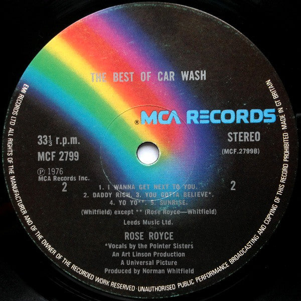 Car Wash Best Of - OST.