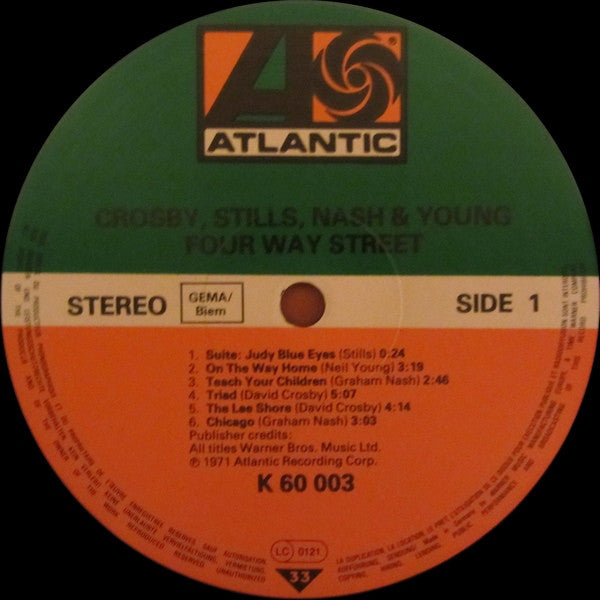 Crosby, Stills, Nash & Young - 4 Way Street