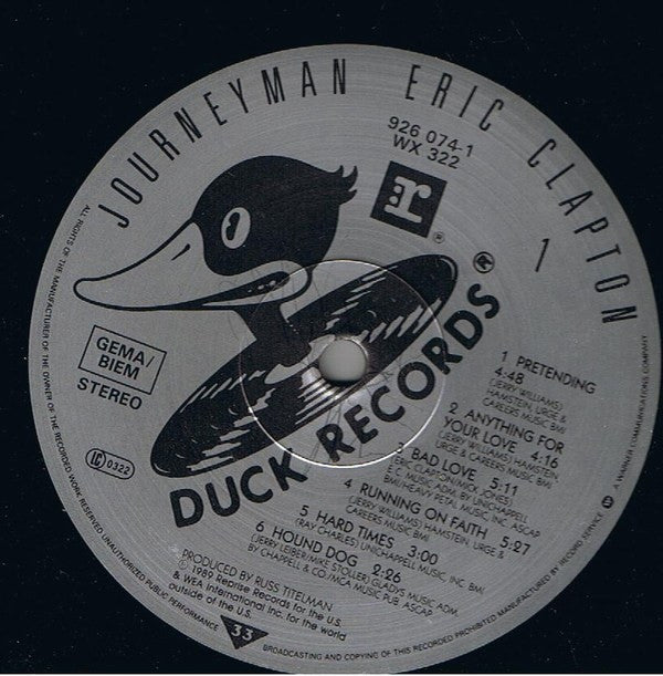 Clapton, Eric  ‎– Journeyman