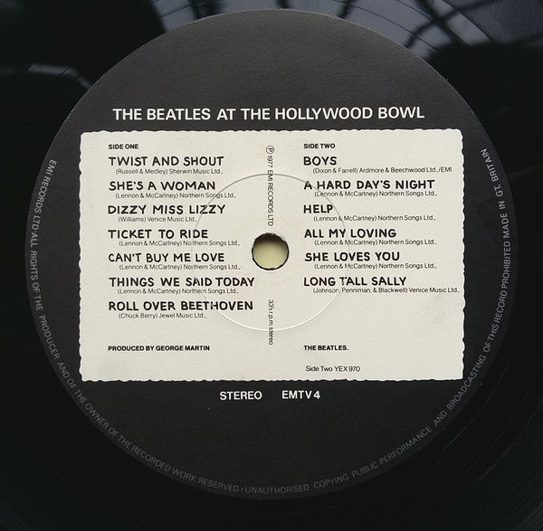 Beatles - Beatles At The Hollywood Bowl