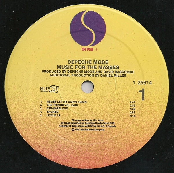 Depeche Mode - Music For The Masses