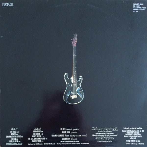 Lou Reed - The Blue Mask
