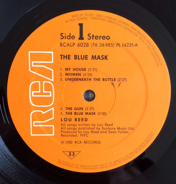 Lou Reed - The Blue Mask