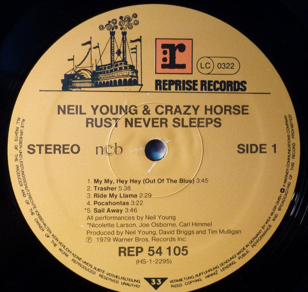 Young, Neil & Crazy Horse - Rust Never Sleeps