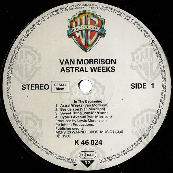 Morrison, Van - Astral Weeks