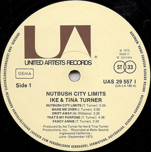Turner, Ike & Tina - Nutbush City Limits