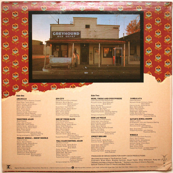 Harris, Emmylou - Elite Hotel