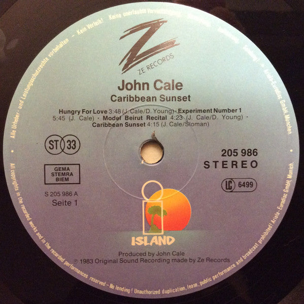 Cale, John - Caribbean Sunset