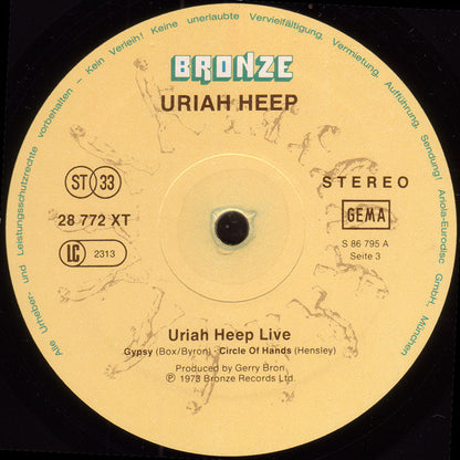 Uriah Heep - Live