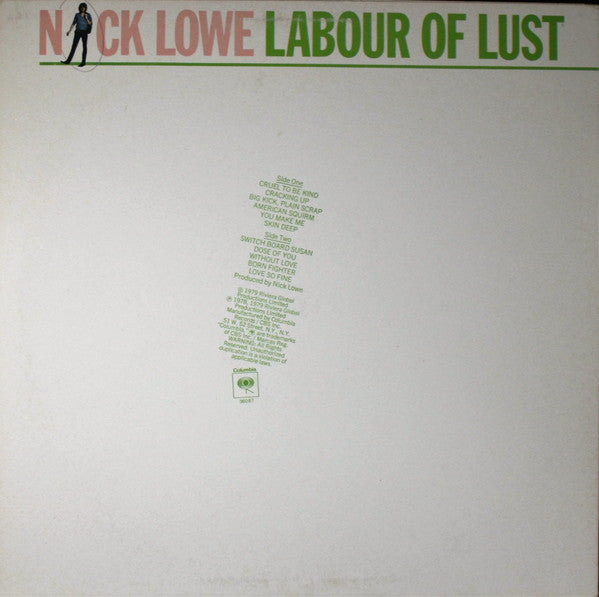Lowe, Nick - Labour Of Lust