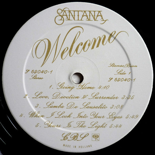 Santana - Welcome
