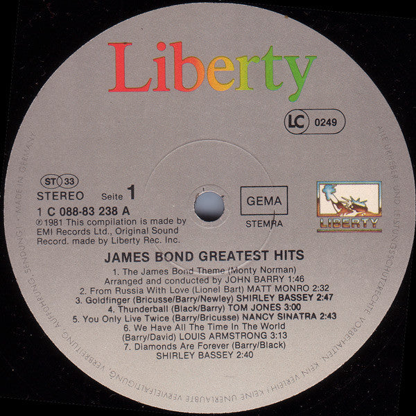 James Bond Greatest Hits - OST