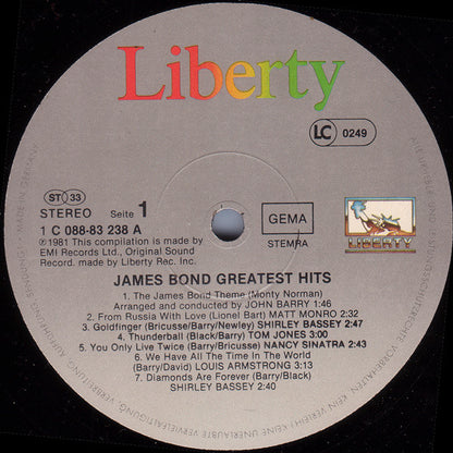 James Bond Greatest Hits - OST
