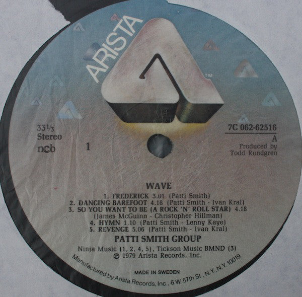 Smith, Patti Group - Wave