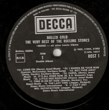 Rolling Stones ‎– Rolled Gold/The Very Best Of