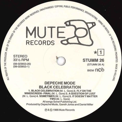 Depeche Mode - Black Celebration
