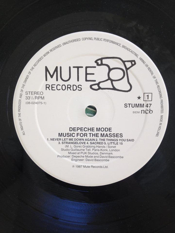 Depeche Mode - Music For The Masses
