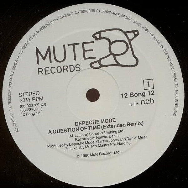 Depeche Mode - A Question Of Time