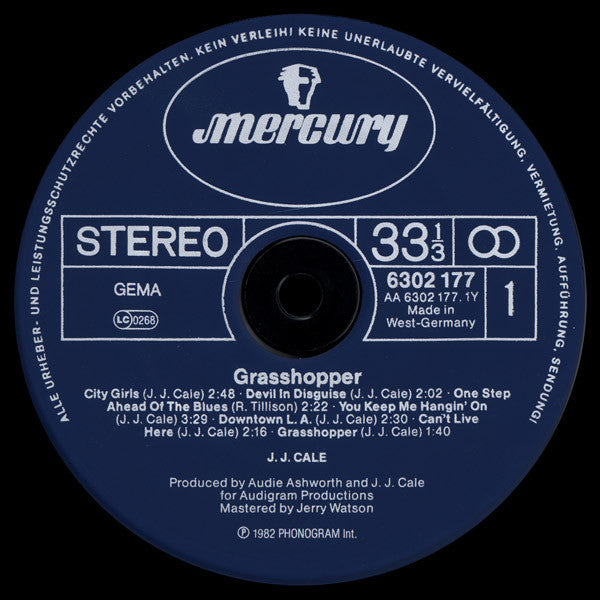Cale, J.J. - Grasshopper - RecordPusher  