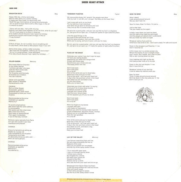 Queen - Sheer Heart Attack