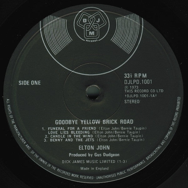 John, Elton - Goodbye Yellow Brick Road