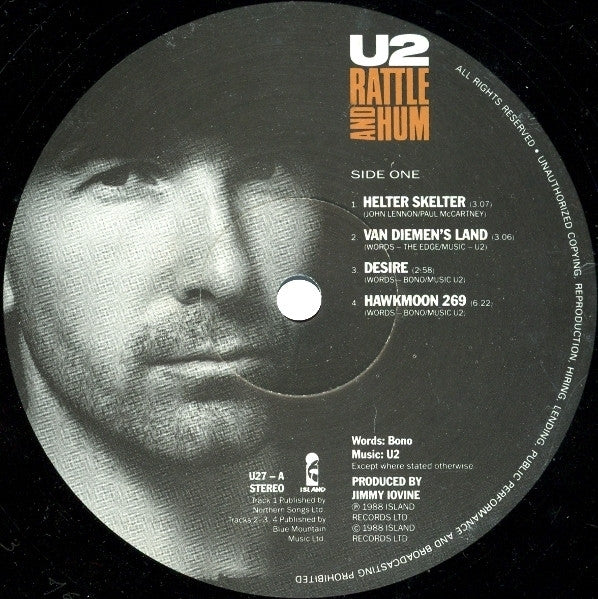 U2 - Rattle And Hum