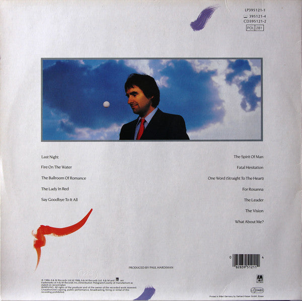De Burgh,  Chris  ‎– Into The Light