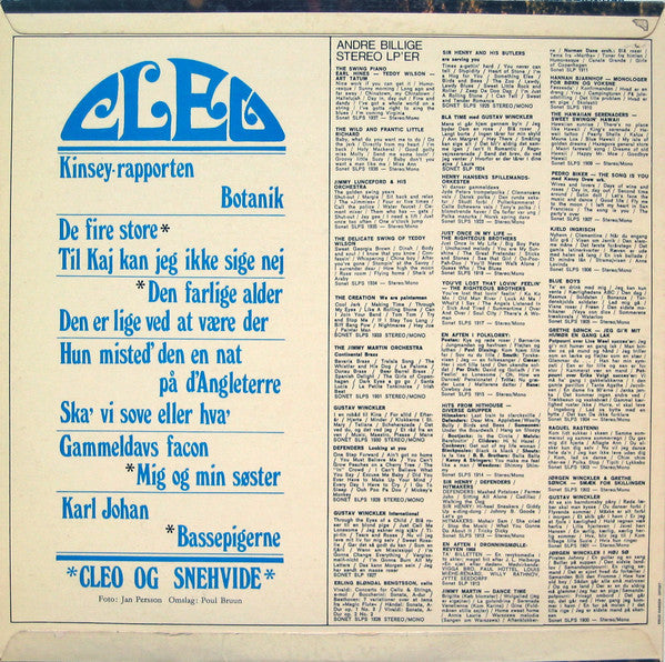 Cleo ‎– Cleo