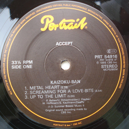Accept - Kaizoku-Ban Live In Japan