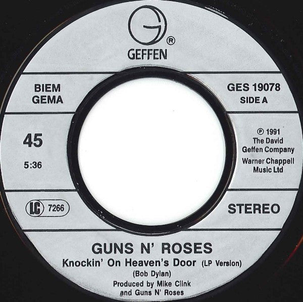Guns N' Roses - Knockin' On Heaven's Door