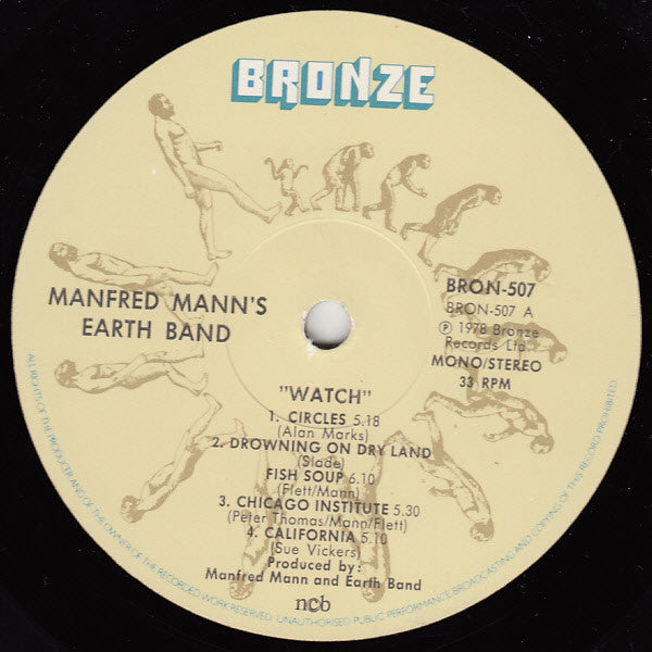 Manfred Mann's Earth Band ‎– Watch