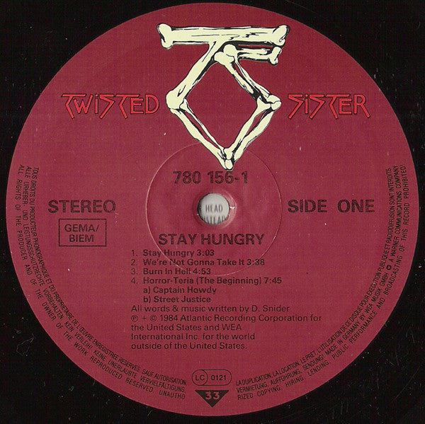 Twisted Sister - Stay Hungry