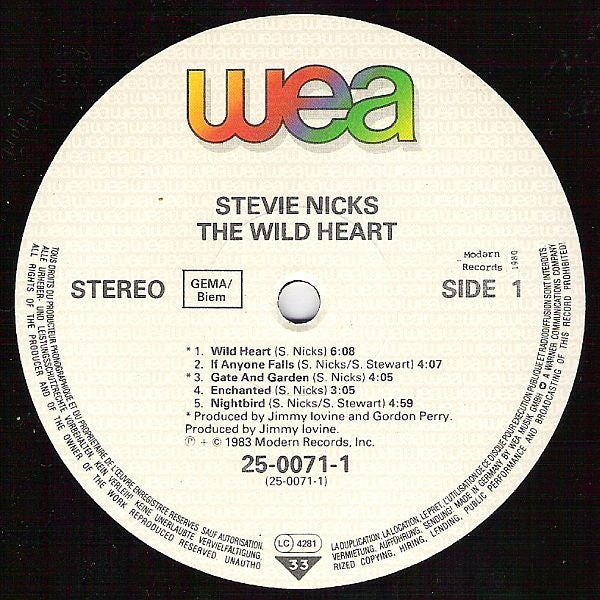 Nicks, Stevie - The Wild Heart