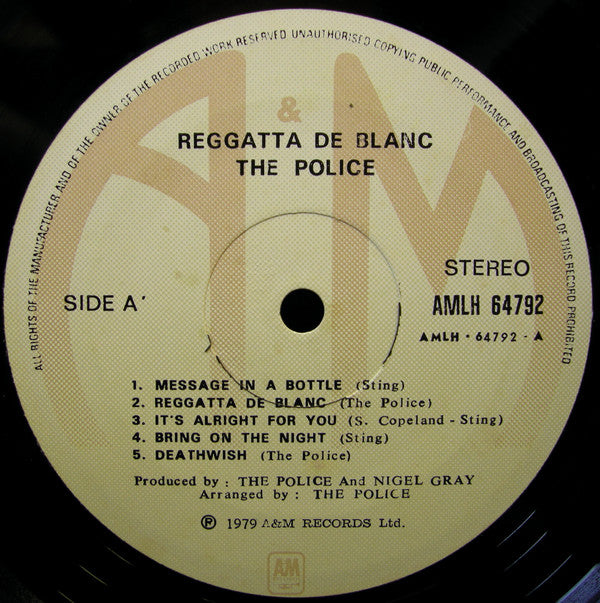 Police - Reggatta de Blanc