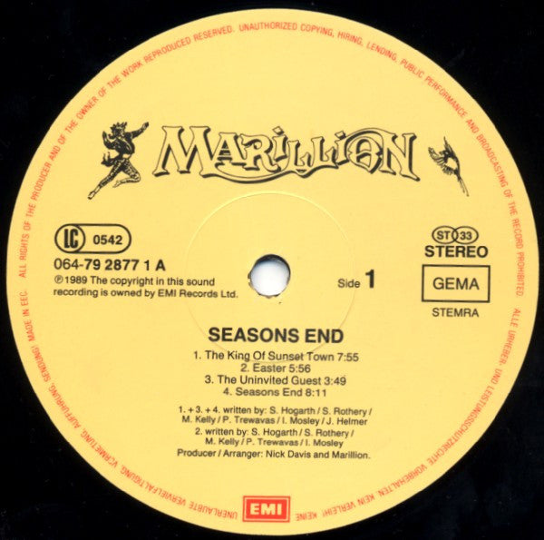 Marillion - Seasons End
