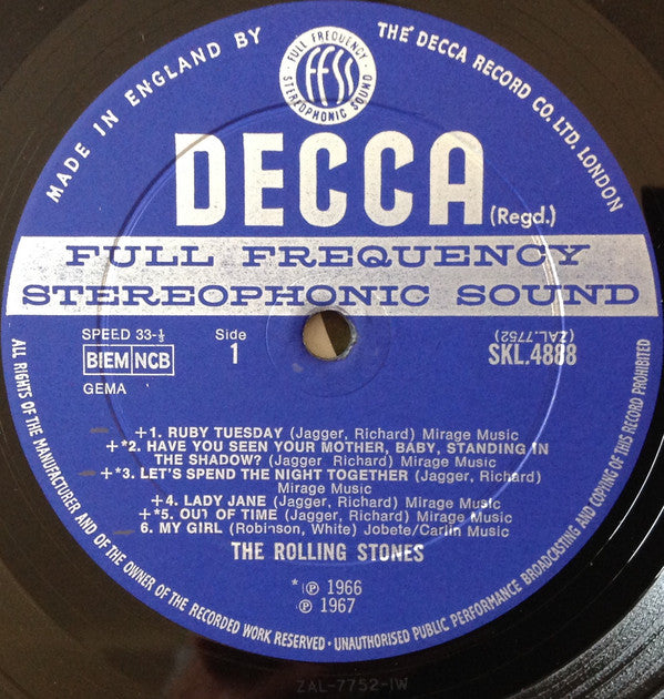 Rolling Stones ‎– Flowers