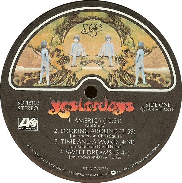 Yes - Yesterdays