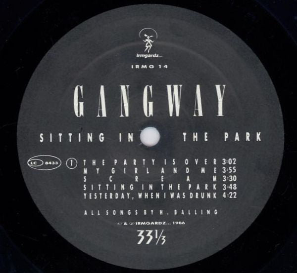Gangway - Sitting In The Park