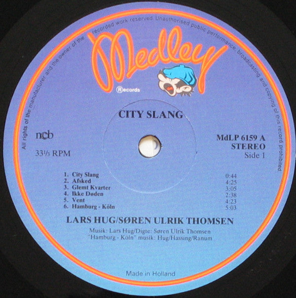 Hug, Lars - City Slang