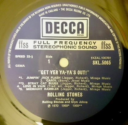 Rolling Stones - Get Yer Ya-Ya's Out