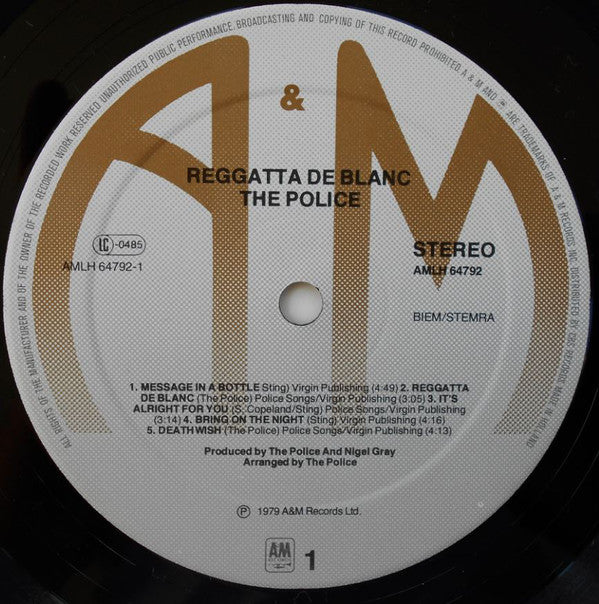 Police - Reggatta de Blanc